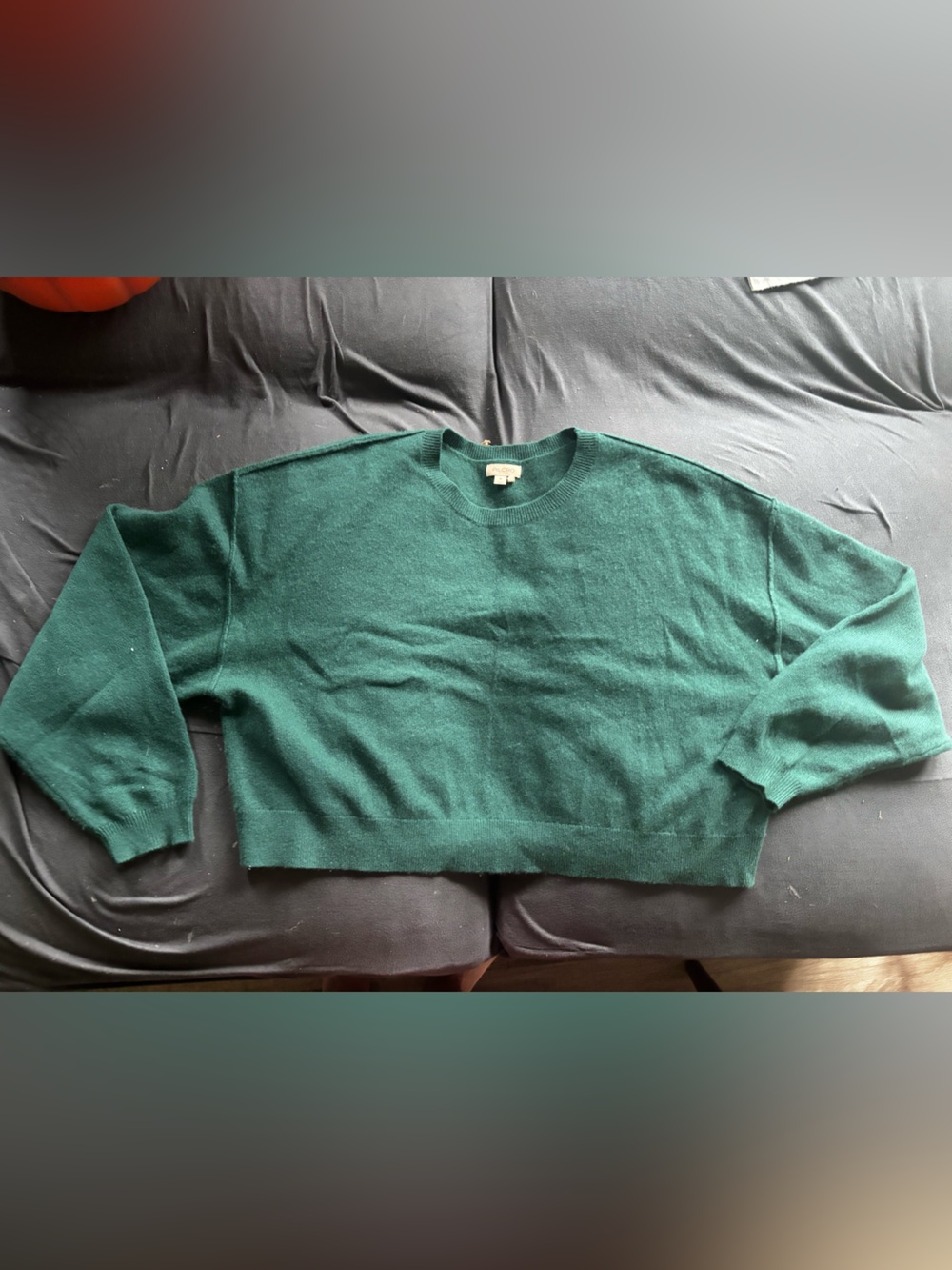Pilcro Forest Green Crewneck Sweater
